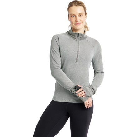 Oiselle Flyout Wool Half-Zip Pullover - Women's 0