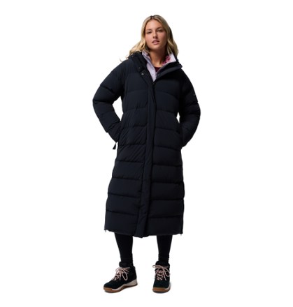 Columbia Amaze Puff Long Down Hooded Jacket - Women's 0