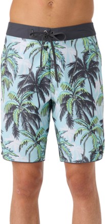 O'Neill Men's Hyperfreak Mysto Scallop 19" Board Shorts
