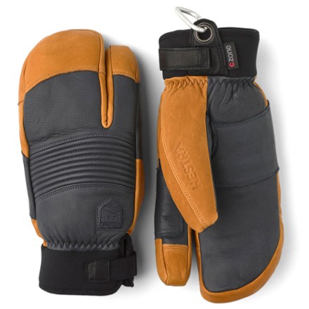 ヘストラ　Fall Line 3-Finger Fall Line 3-finger - Black | Hestra Gloves