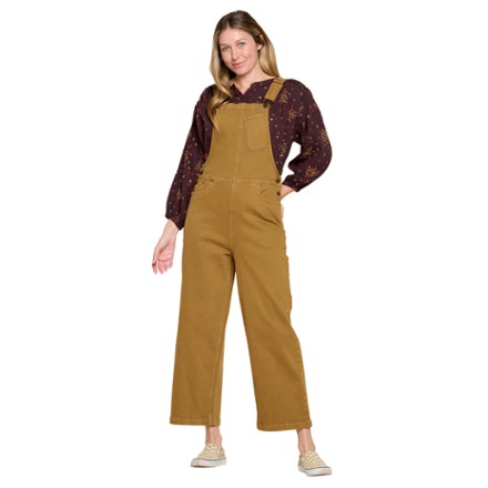 Toad&Co Women's Balsam Seeded Denim Overalls