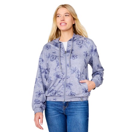 Free Country Women's Cloud Knit Zip-Up Hoodie