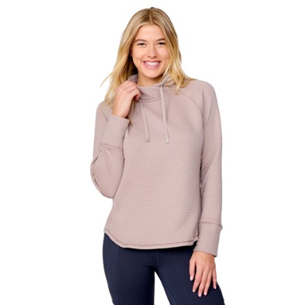 Free Country Women's UltraFill Knit Cowl Neck Top