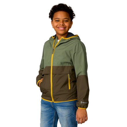 Free Country Easy Hiking Windshear Jacket with Mesh Lining - Kids' 0
