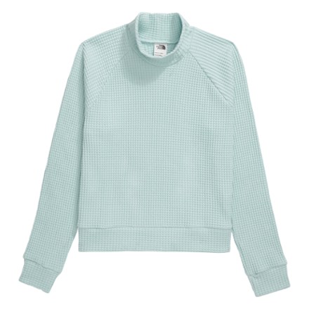 Long-Sleeve Mock Neck Chabot Shirt - Women's - Muted Pine - XS