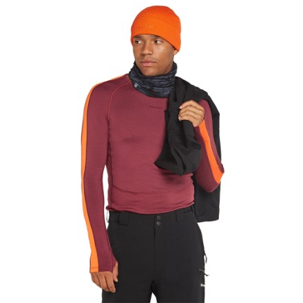 Icebreaker Men's Merino 260 Tech Long Sleeve Crewe Base Layer Top