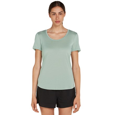 Icebreaker Merino Blend 125 Cool-Lite Sphere Scoop T-Shirt - Women's 0