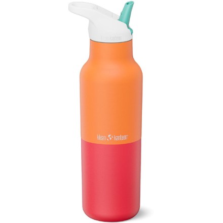 Klean Kanteen Rise Classic Insulated Water Bottle with Flip Seal Sport Cap - 16 fl. oz. 0