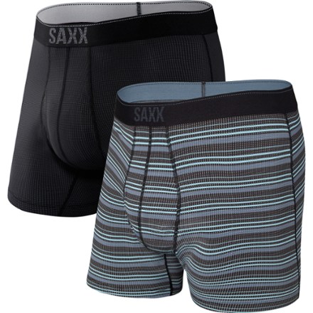 Saxx Quest 2.0 Boxer Briefs - Men's 5" Inseam - Package of 2 0