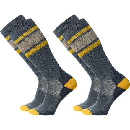 REI Co-op Powderbound Lightweight Snow Socks - Seconds - 2 Pairs