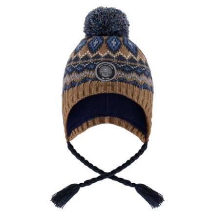 Deux par Deux Peruvian Lined Knit Hat - Kids' 0