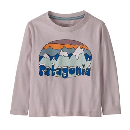 Patagonia Long-Sleeved Fitz Roy Flurries T-Shirt - Infants'