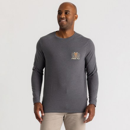 Free Fly Men's Mellow Meadow Long-Sleeve Shirt