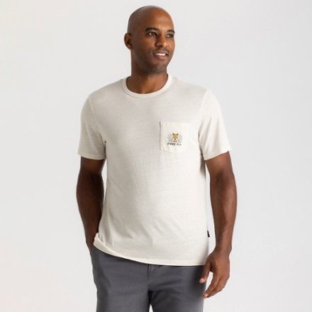 Free Fly Men's Mellow Meadow Pocket T-Shirt
