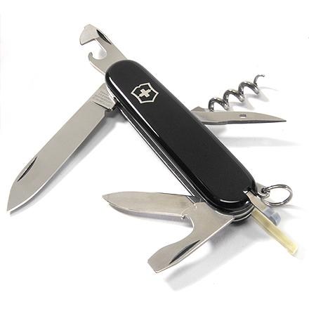 16-Function Pocket Knife - Swiss Army Style - Black - Search Rescue Tools