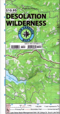 Desolation Wilderness Trail Map