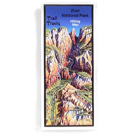 Trail Tracks: Zion National Park Hiking Map