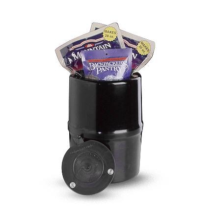 Backpackers cache bear canister store