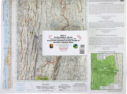 Cacapon State Park Trail Map Patc Map L: Tuscarora Trail - Hancock, Md To Capon Springs, Wv And Cacapon  State Park - 4Th Edition | Rei Co-Op