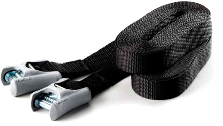 Heavy-Duty Tie-Down Straps - Pair