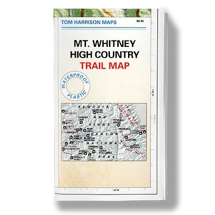 Mt. Whitney High Country Trail Map