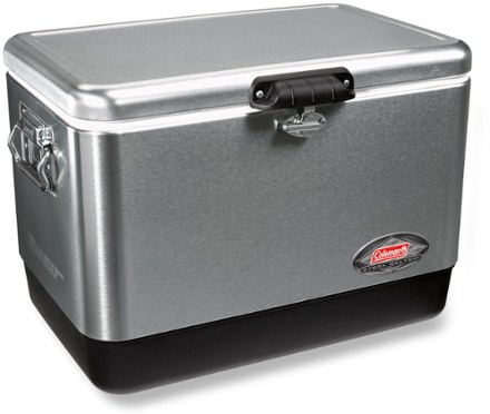 stainless steel cooler on wheels