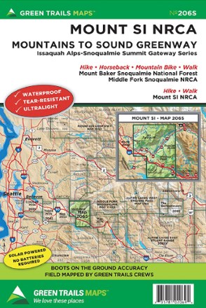 Green Trails Map 206S - Mount Si NRCA