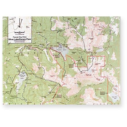 Silver Lake/Carson Pass Map/Guide