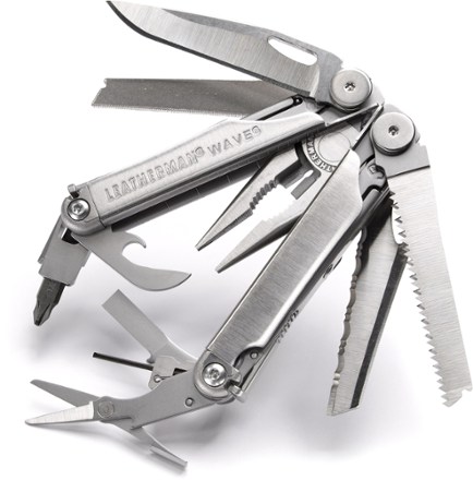 レザーマン　WAVE Leatherman Wave Multi-Tool, 17 Functions, Nylon Sheath