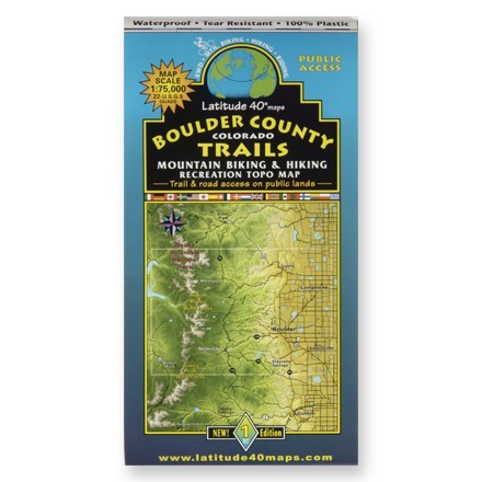 Boulder County Colorado Trails Map