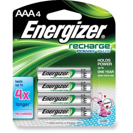 NiMH AAA Rechargeable Batteries - Package of 4