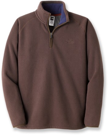 half zip north face fleece