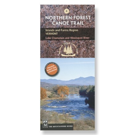 Northern Forest Canoe Trail Map: Islands and Farms Region Vermont - Lake Champlain and Missisquoi River
