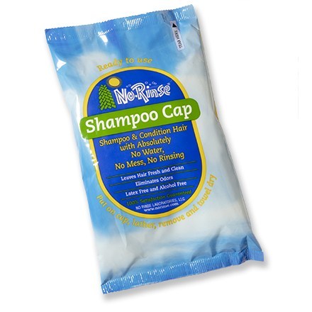 no rinse shower cap