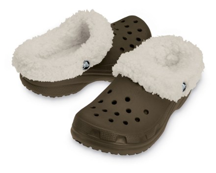 crocs with removable fur