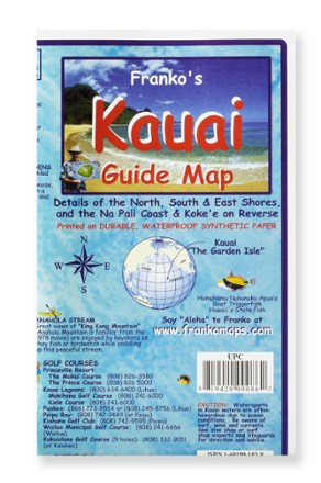 Franco's Kaua'i Guide Map