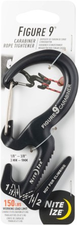 Nite Ize Figure 9 Large Carabiner Rope Tightener - Single