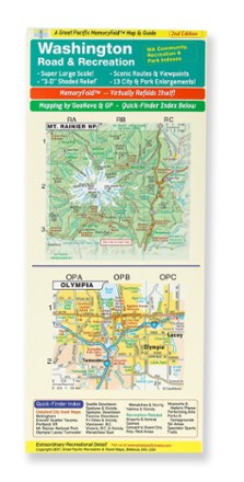 Washington Road and Recreation Map | REI Co-op