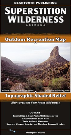 Superstition Wilderness Map