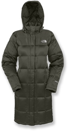 north face maxi coat