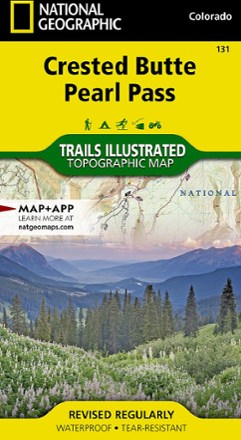 Crested Butte Pearl Pass Map