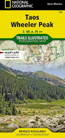 Taos and Carson National Forest Map