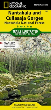 Nantahala and Cullasaja Gorges Trail Map