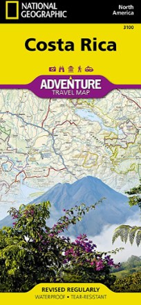 Costa Rica Adventure Map