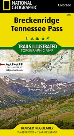 Breckenridge/Tennessee Pass Trail Map