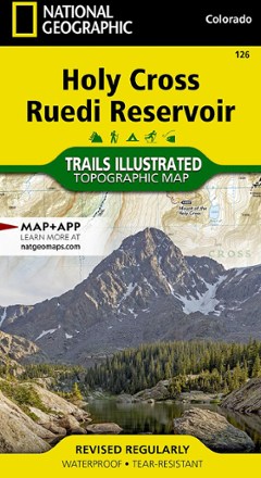 Holy Cross Ruedi Reservoir Topographic Map