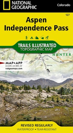 Aspen / Independence Pass Topographic Map