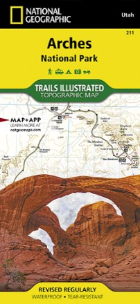 Arches National Park Trail Map