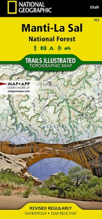 Manti La Sal National Forest Trail Map