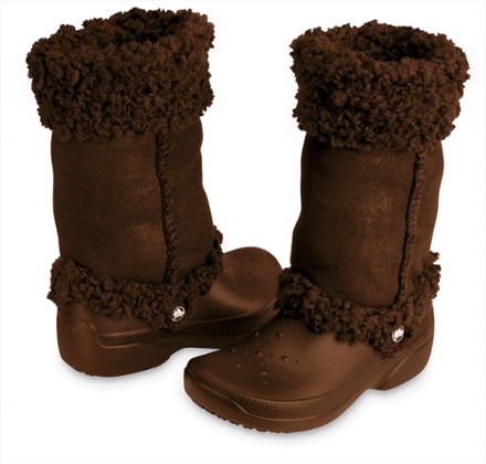 crocs nadia boots women's